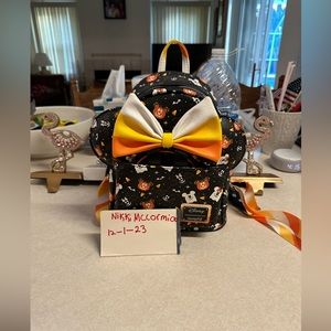 Halloween Loungefly Backpack and Matching Ears